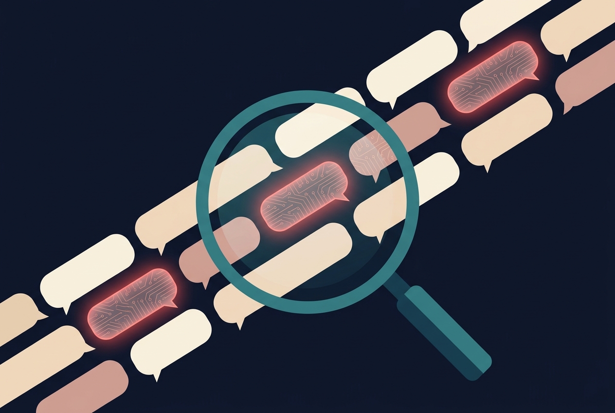 Detecting AI-Generated Text and LLM Bots on Telegram